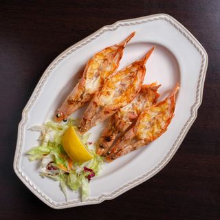 161. Gamberoni alla piastra