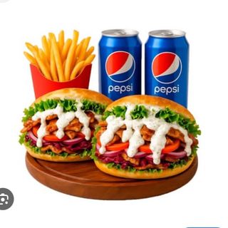 Pack 50 (2 pita shawarma menu)