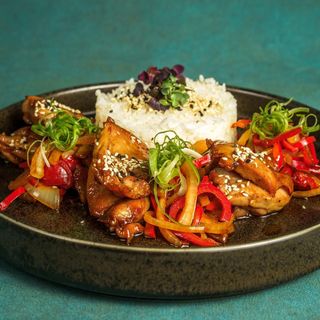 Chicken Teriyaki and Rice