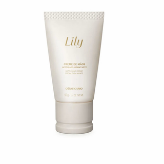 Creme de Mãos Acetinado Hidratante Lily, 50g