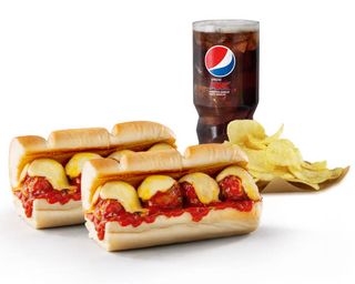 Menu Panino con Polpette di Manzo - 30cm