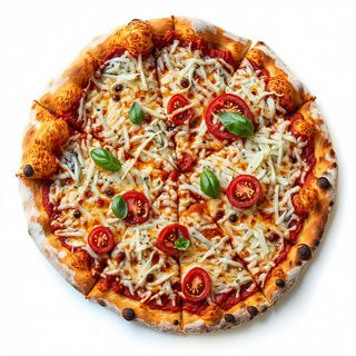 Pizza le rosse Capricciosa