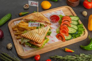 Клаб-сэндвич с курицей