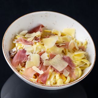 Паста с маскарпоне и прошуто