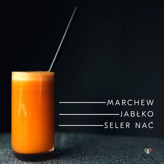 Sok marchew, jabłko, seler nać 350ml