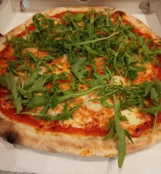 Gamberetti e rucola 