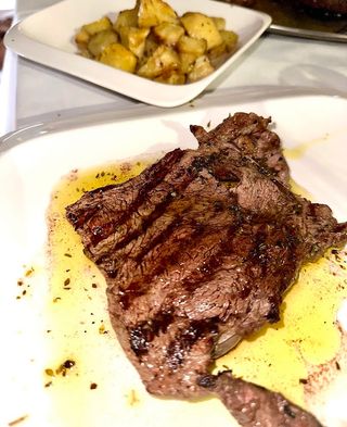 Filetto al pepe verde