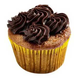 Cupcake Banana Chocolate