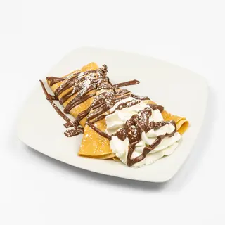 Gelato, panna e Nutella