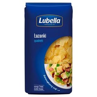 Makaron łazanki Lubella. 0.5кг
