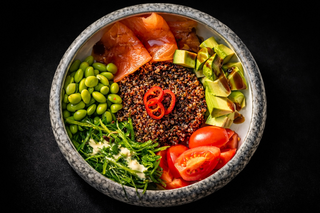 Боул з з лососем