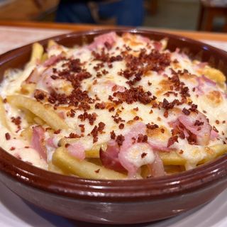 PATATAS A LA CARBONARA