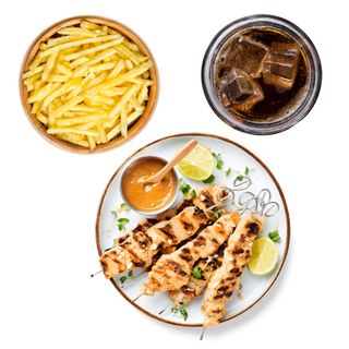 Plato De Pollo Satay