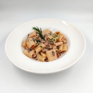 RIGATONI ALLA BOSCAIOLA