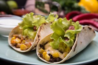 Тако с говядиной