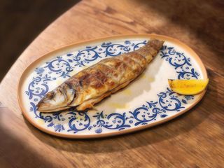 Сібас на грилі (за 100г)