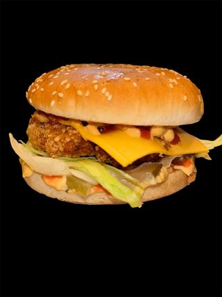 Бургер зі стріпсами!