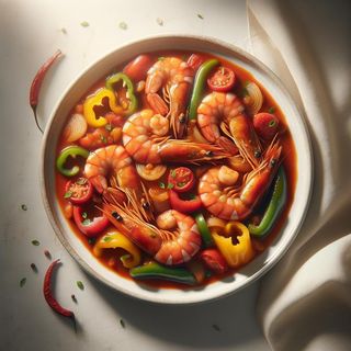 Prawn Kadai