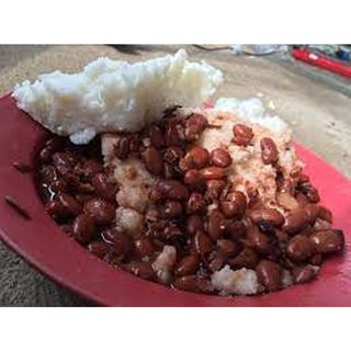 Ugali with Beans