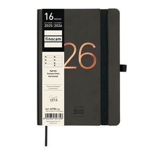 Agenda 2025 26 Capri S/V F4 Negro - 8422952397328