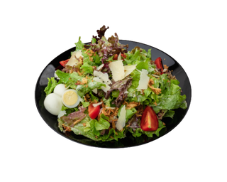 Зелена салата с пъдпъдъчи яйца (350г)