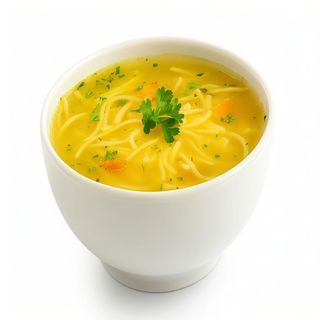sopa de pollo