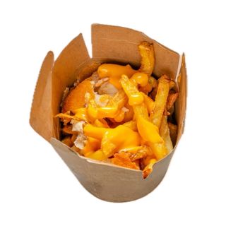 Домашно пържени картофки с хрупкаво пиле