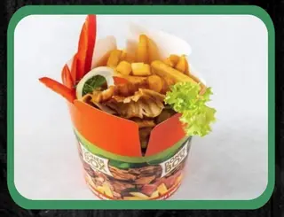 Kebab box samo mięso duży