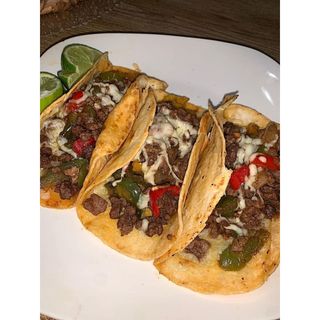Naija beef tacos (set of 3)