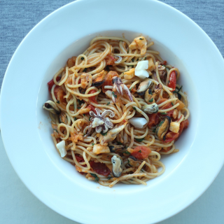 ზღვის პროდუქტების პასტა