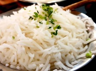 Plain rice