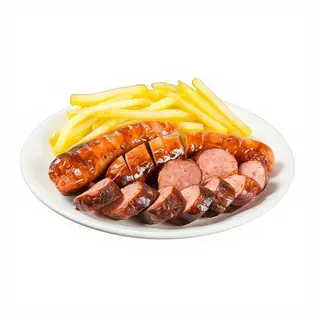 Longanizas, Patatas Y Bebida
