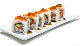 Uramaki spicy sake - 4 pezzi