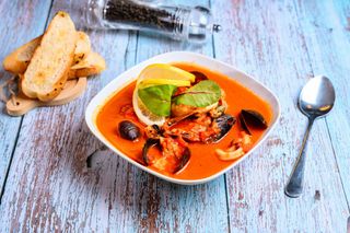 Supă de fructe de mare