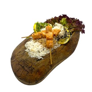 Brochette Saumon Teryaki
