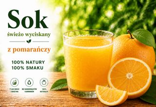 Sok z pomarańczy 0,4l
