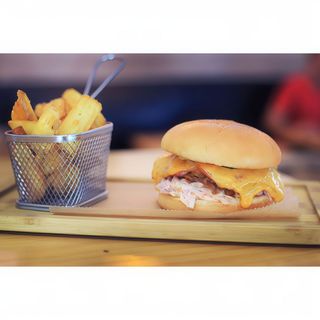 Hamburguesa de pulled pork