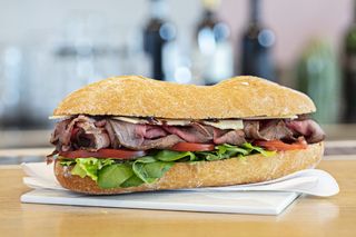 Panino roast-beef