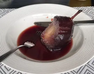 Pêra muito Bêbada ao Vinho do Porto