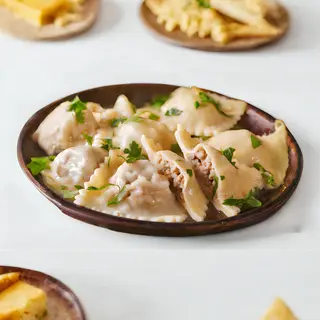 2. Ravioli di carne  4 pezzi
