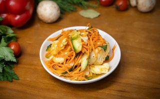 Салат "Острый капустный"