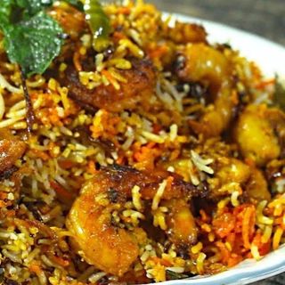 King prawns biryani