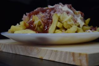 Papas Locas Jamón Y Queso