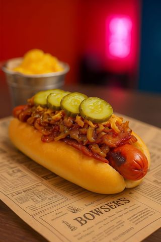 Menú Hot Dog El perraco yankee