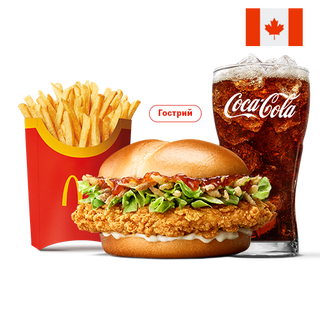 МакКріспі Хот Хані Меню