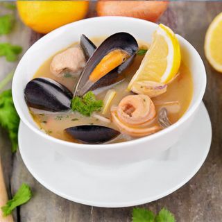 Soupe Fruits De Mer