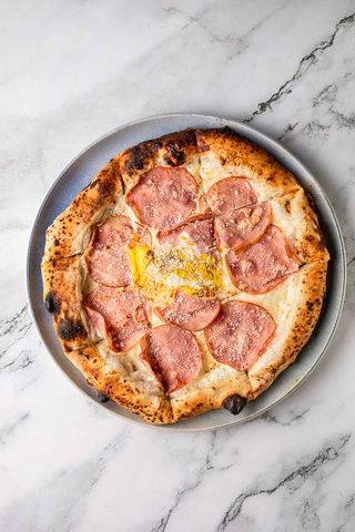 Pizza Carbonara 