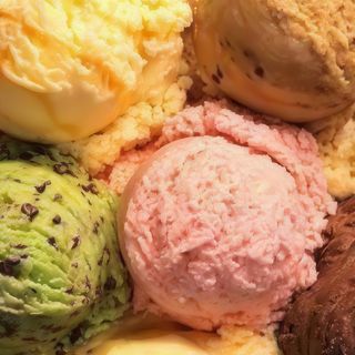 Bola De Helado de chocolate