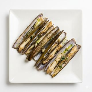 Navajas a la plancha