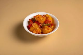 Креветки попкорн